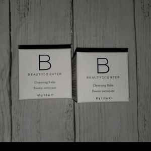 2 jars of Beauty counter Cleansing balm in box wir
